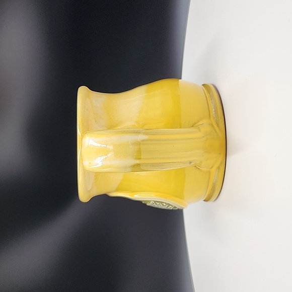 Egg Harbor Café Breakfast & Lunch Lake Forest Illinois Deneen Pottery Mug Yellow - Picture 5 of 7